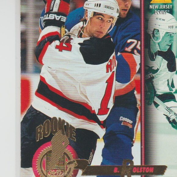 Brian Rolston 1994-95 Pinnacle Rookie #255 New Jersey Devils - Picture 1 of 2